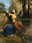 Gustave Courbet The Sculptor oil painting artist